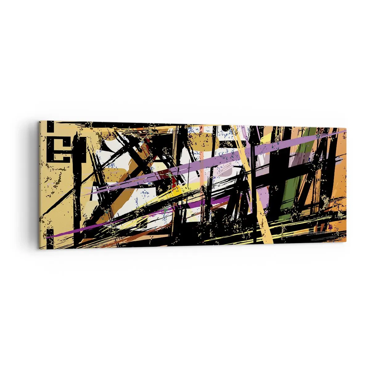 Vászonkép - Éles vágás - 140x50 cm