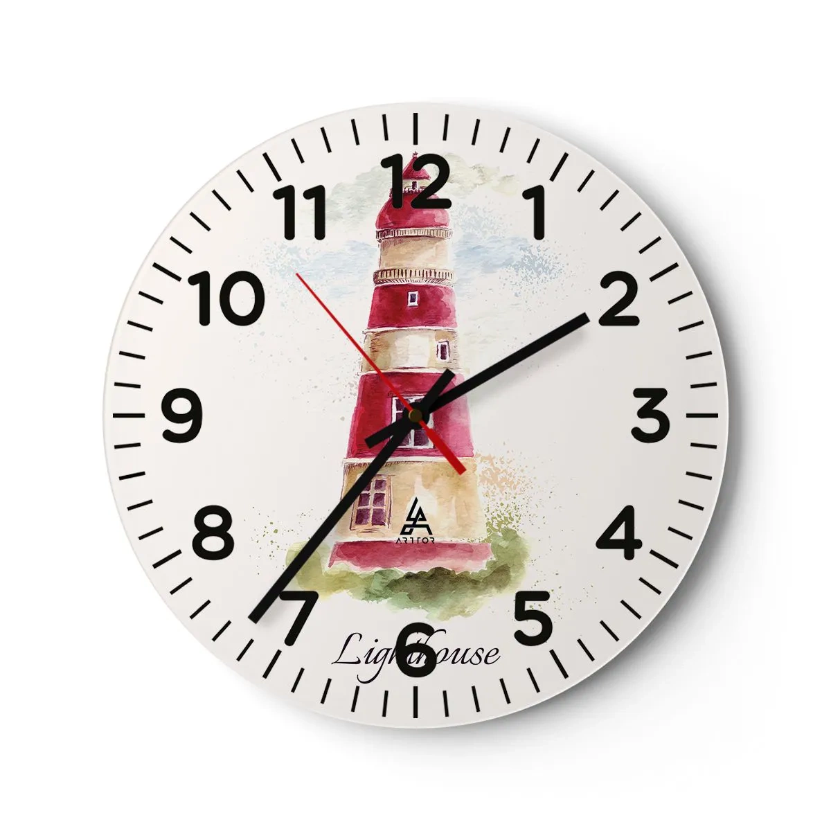 Falióra, Óra - Körbe mindíg időjárás - 30x30 cm