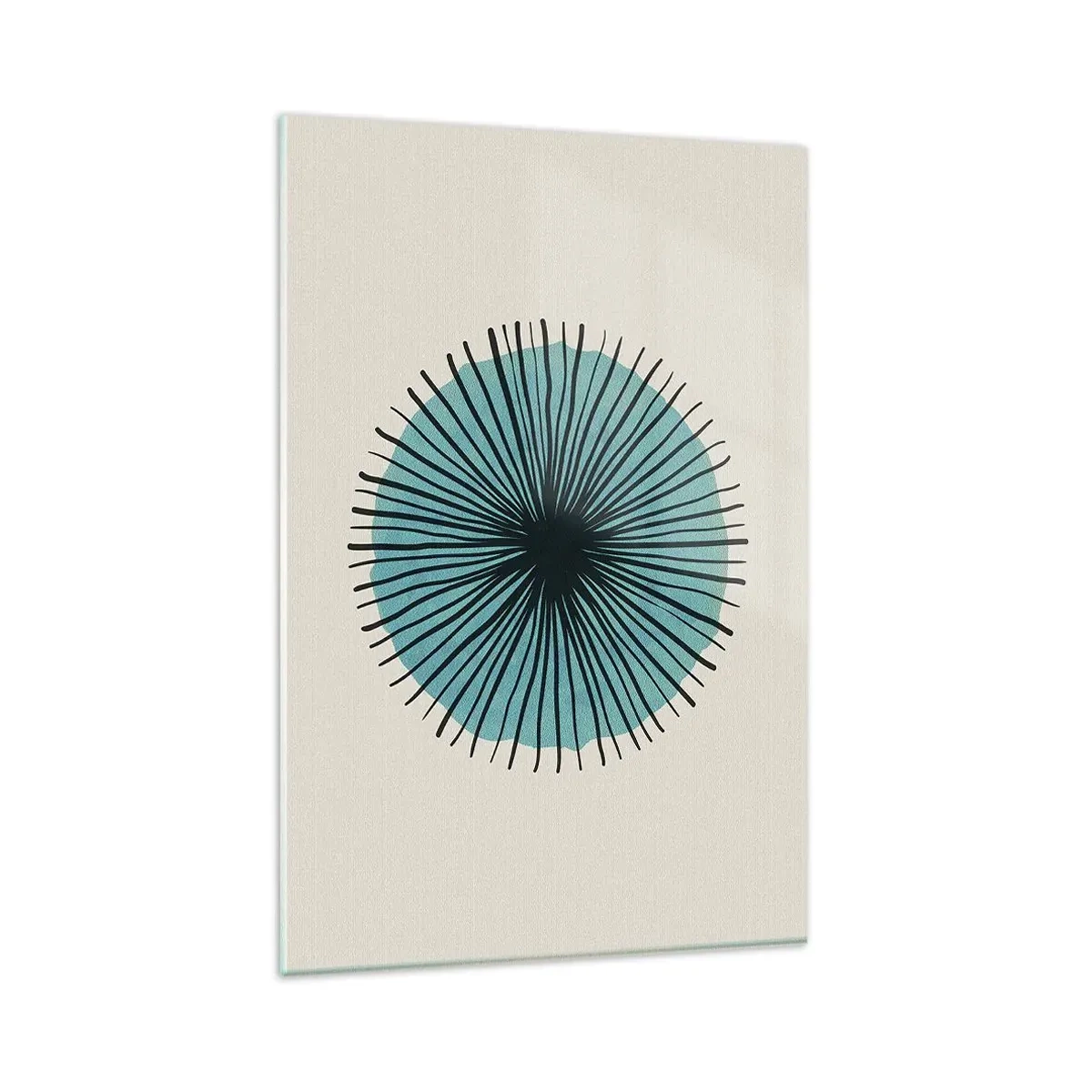 Üveg kép - Ragyogóan a kékben - 80x120 cm