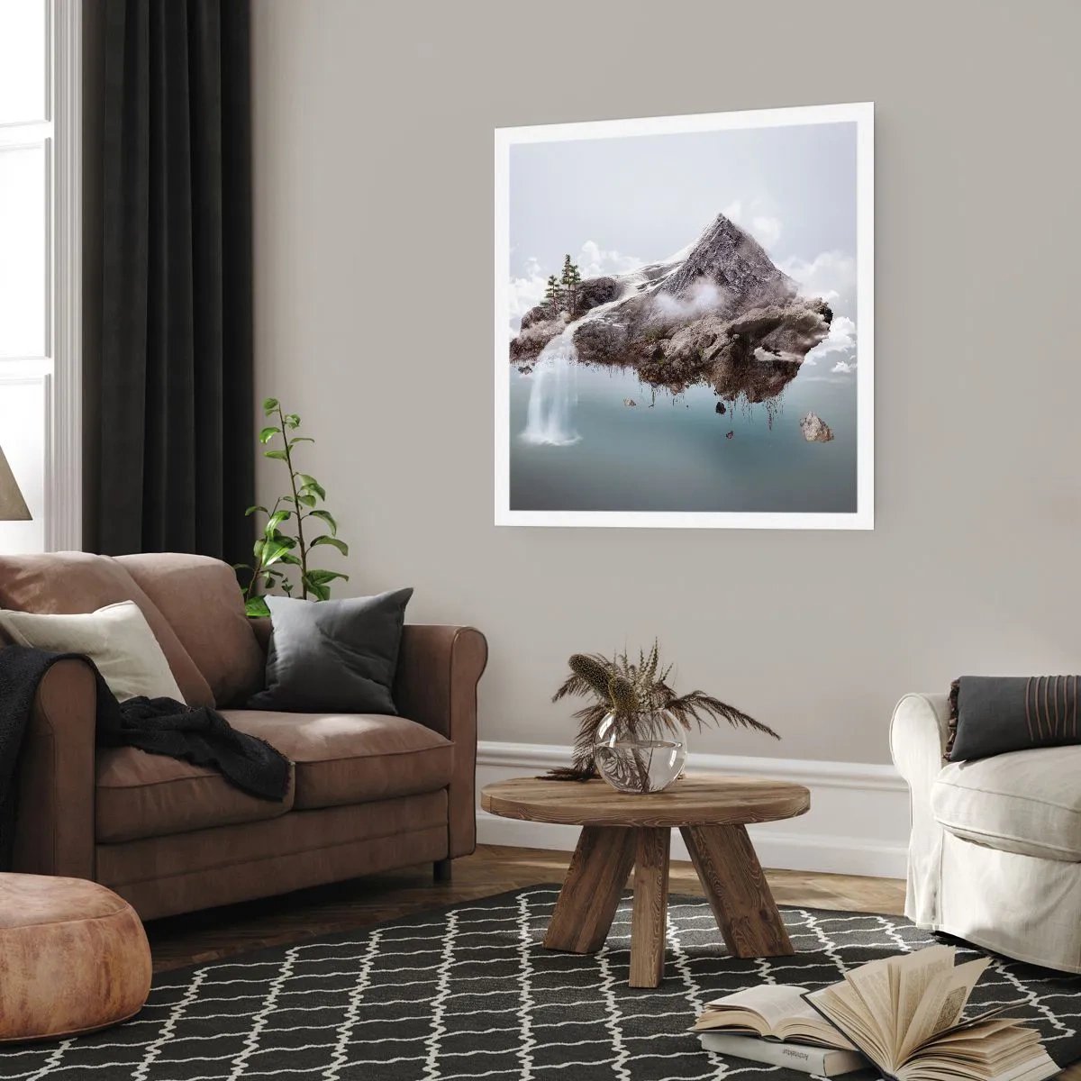 Poszter - Egy szürrealista szemével - 40x40 cm