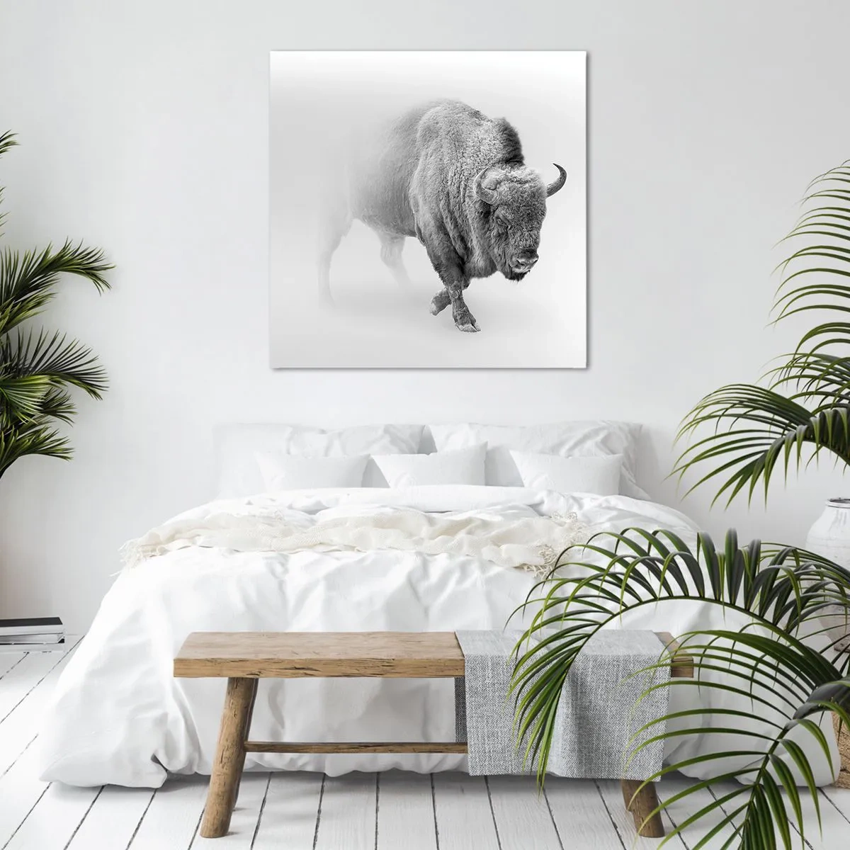 Vászonkép - A préri királya - 30x30 cm