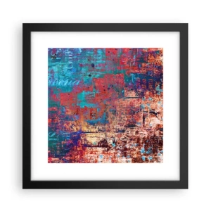 Poszter fehér keretben - Emlékezés és feledés - 30x30 cm