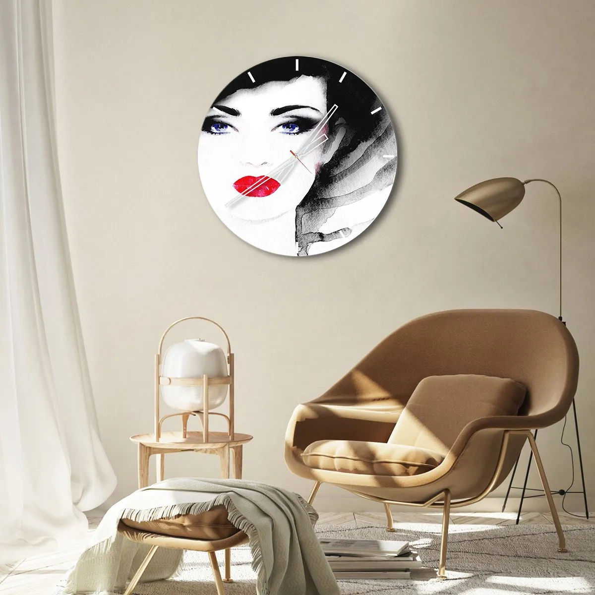 Falióra, Óra - Elutasít és hív - 40x40 cm