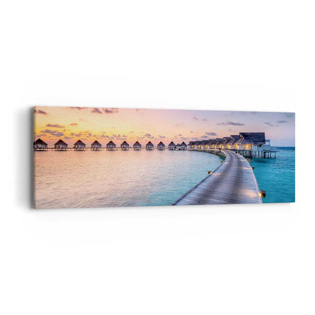 Vászonkép - Nyaralás – vissza a forrásokhoz - 90x30 cm