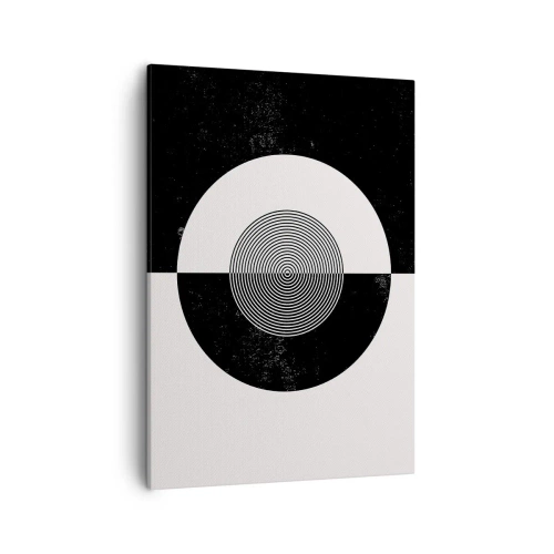 Vászonkép - Harmónia fekete-fehérben - 50x70 cm