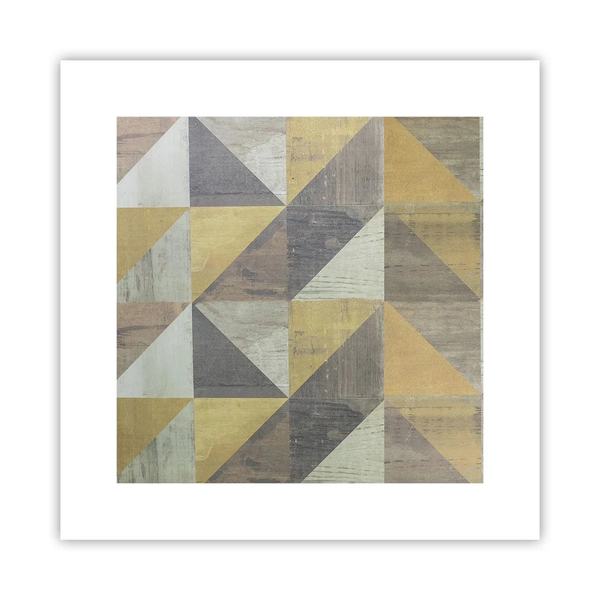 Poszter - A háromszög szögében - 30x30 cm