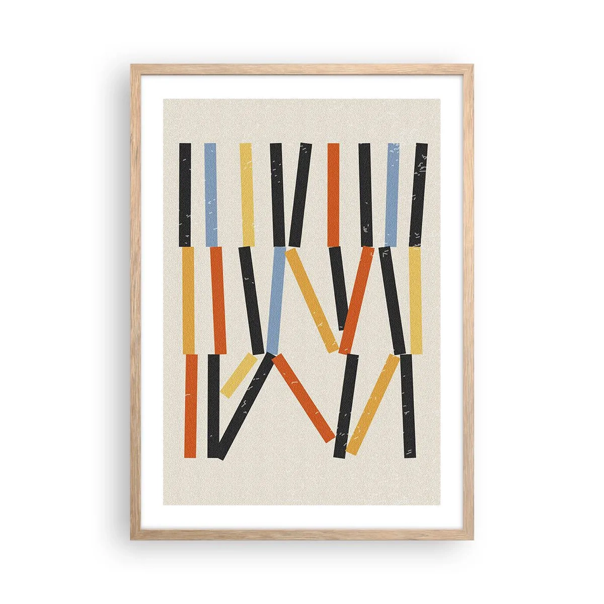 Poszter világos tölgy keretben - Vízszintes kompozíció - 50x70 cm