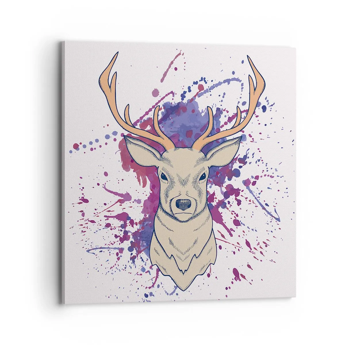 Vászonkép - Bátorság és egyensúly - 70x70 cm