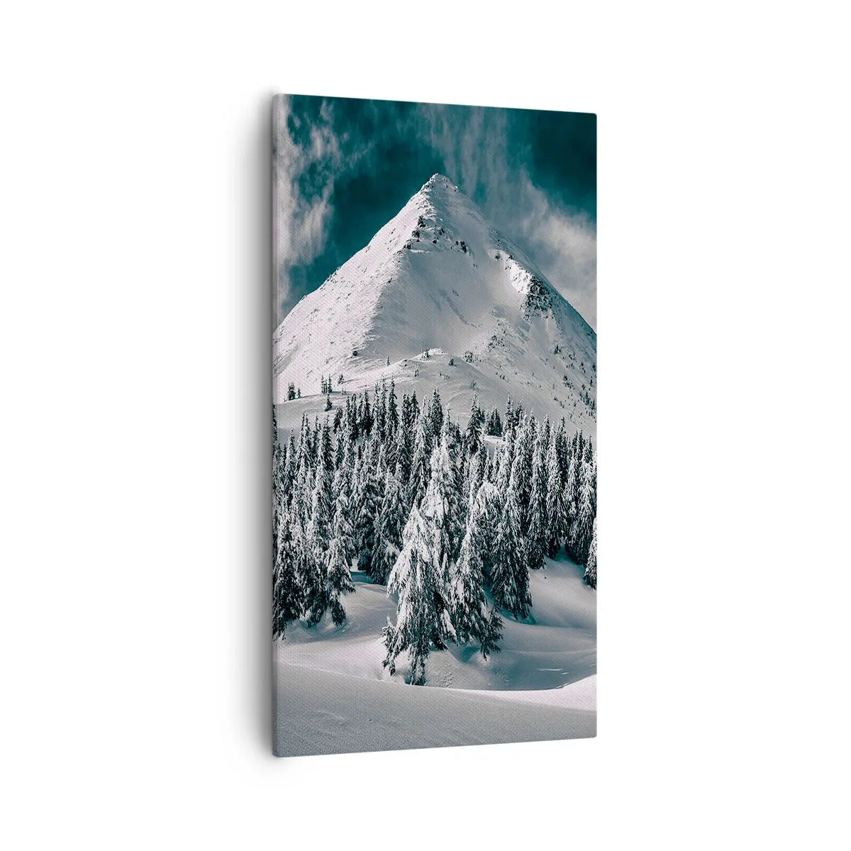 Vászonkép - A hó és a jég országa - 55x100 cm