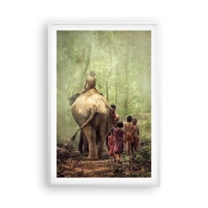 Poszter fekete keretben - Az új Dzsungel Könyve - 61x91 cm