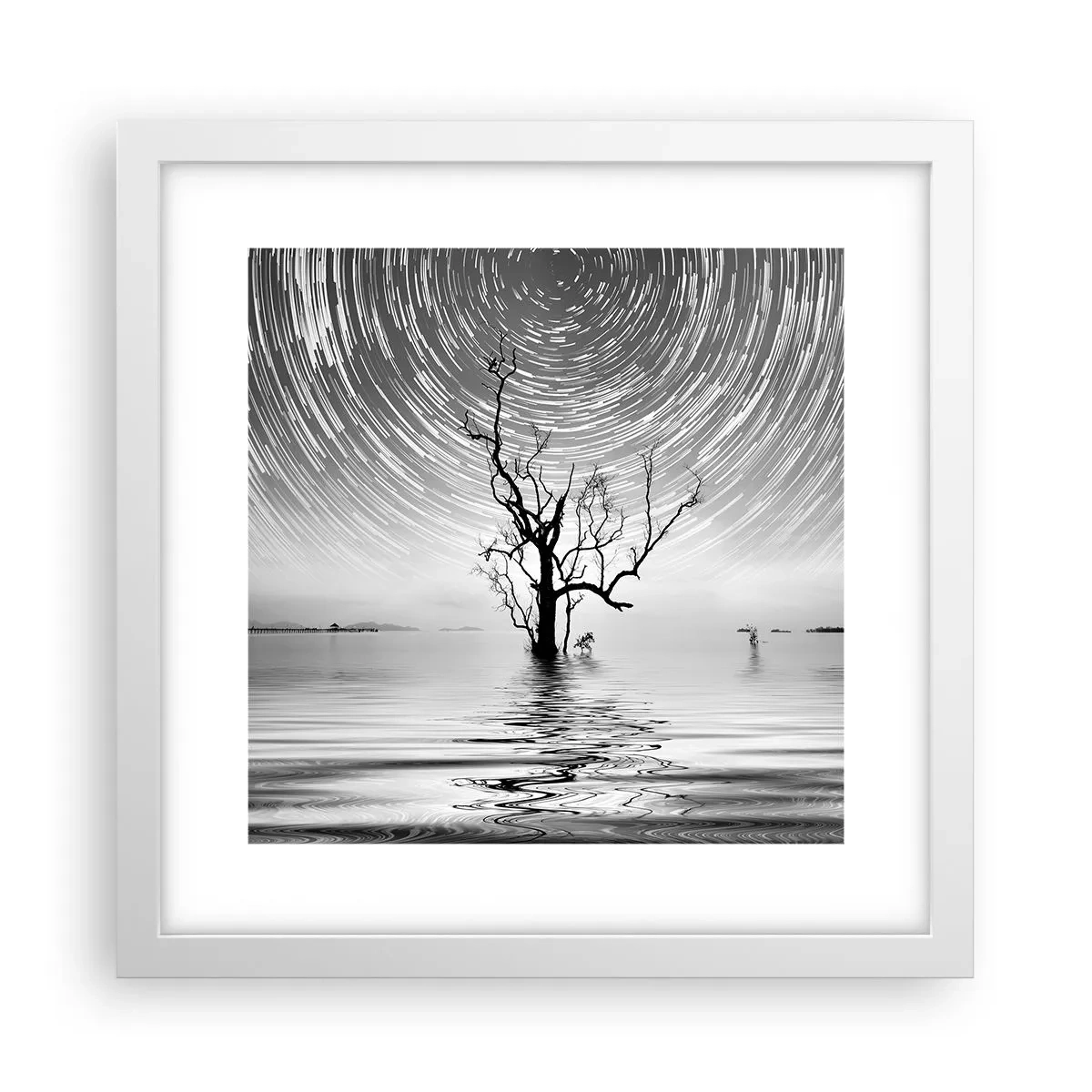 Poszter fekete keretben - A természet szimfóniája - 30x30 cm