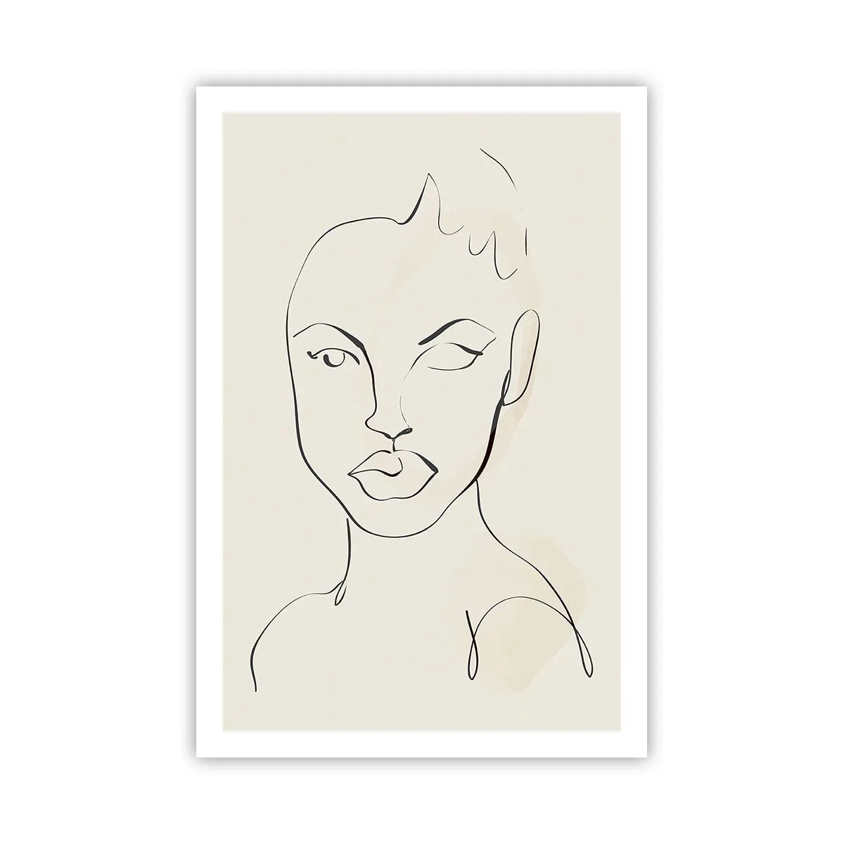 Poszter - Az érzékiség körvonala - 61x91 cm