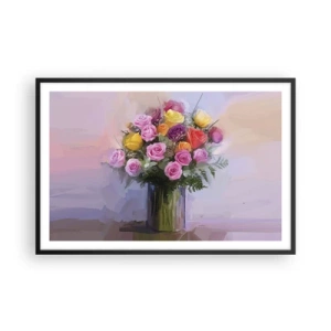 Poszter fehér keretben - Megtartott szépség - 91x61 cm