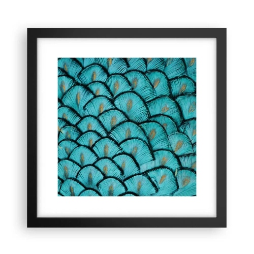 Poszter fehér keretben - A tollak nagy gálája - 30x30 cm