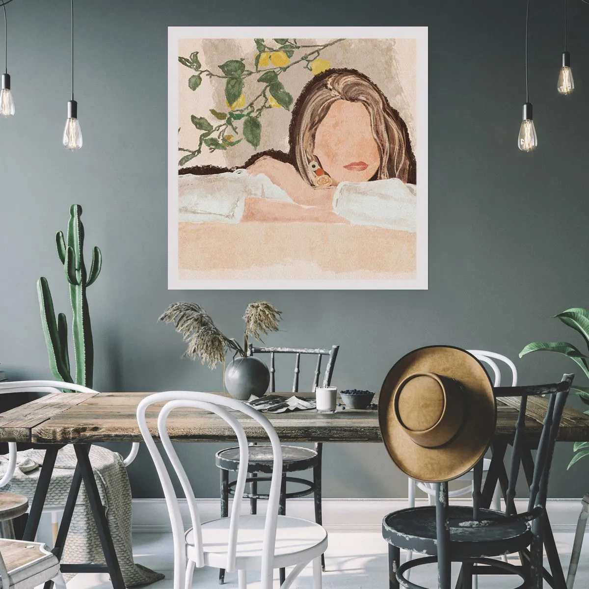 Poszter - Déli szépség - 40x40 cm