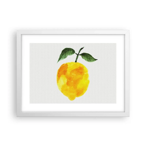 Poszter fekete keretben - Hogyan ismerjük meg a nap ízét - 40x30 cm