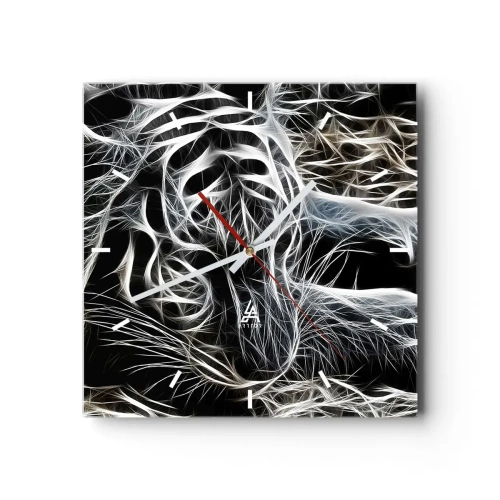 Falióra, Óra - Tanulmány a macska könnyedségéről - 40x40 cm