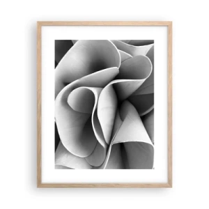 Poszter világos tölgy keretben - Az űrben történik - 40x50 cm