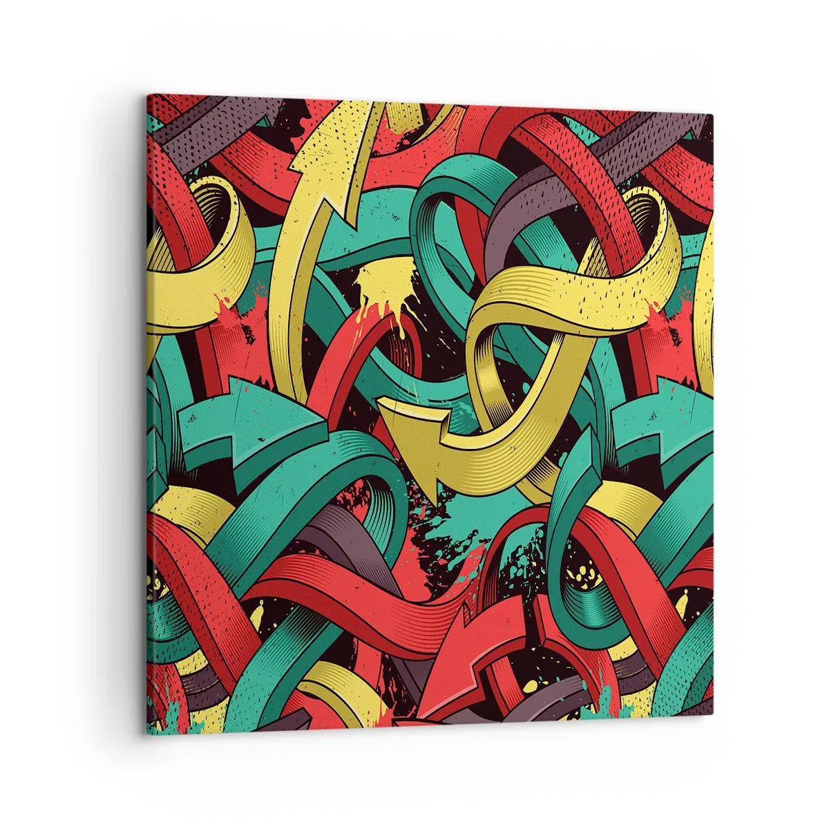 Vászonkép - Melyik az út a cél felé? - 50x50 cm