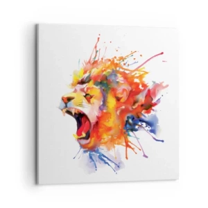 Vászonkép - Felrobbanni a haragtól  - 50x50 cm