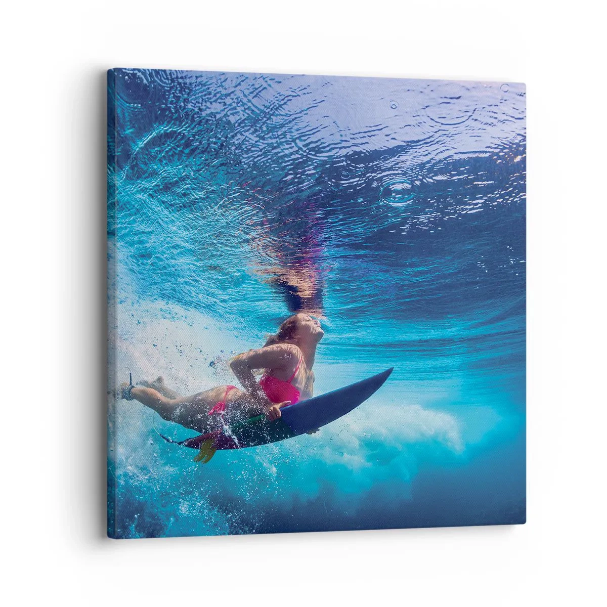 Vászonkép - Az öröm mélysége - 30x30 cm