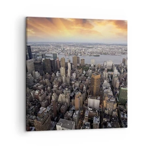 Vászonkép - Korunk dobogó szíve - 50x50 cm