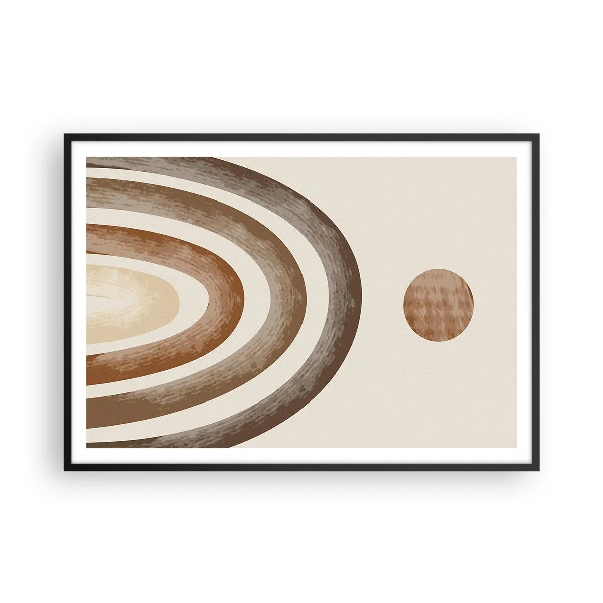 Poszter fehér keretben - Egy messzi-messzi galaxisban - 100x70 cm