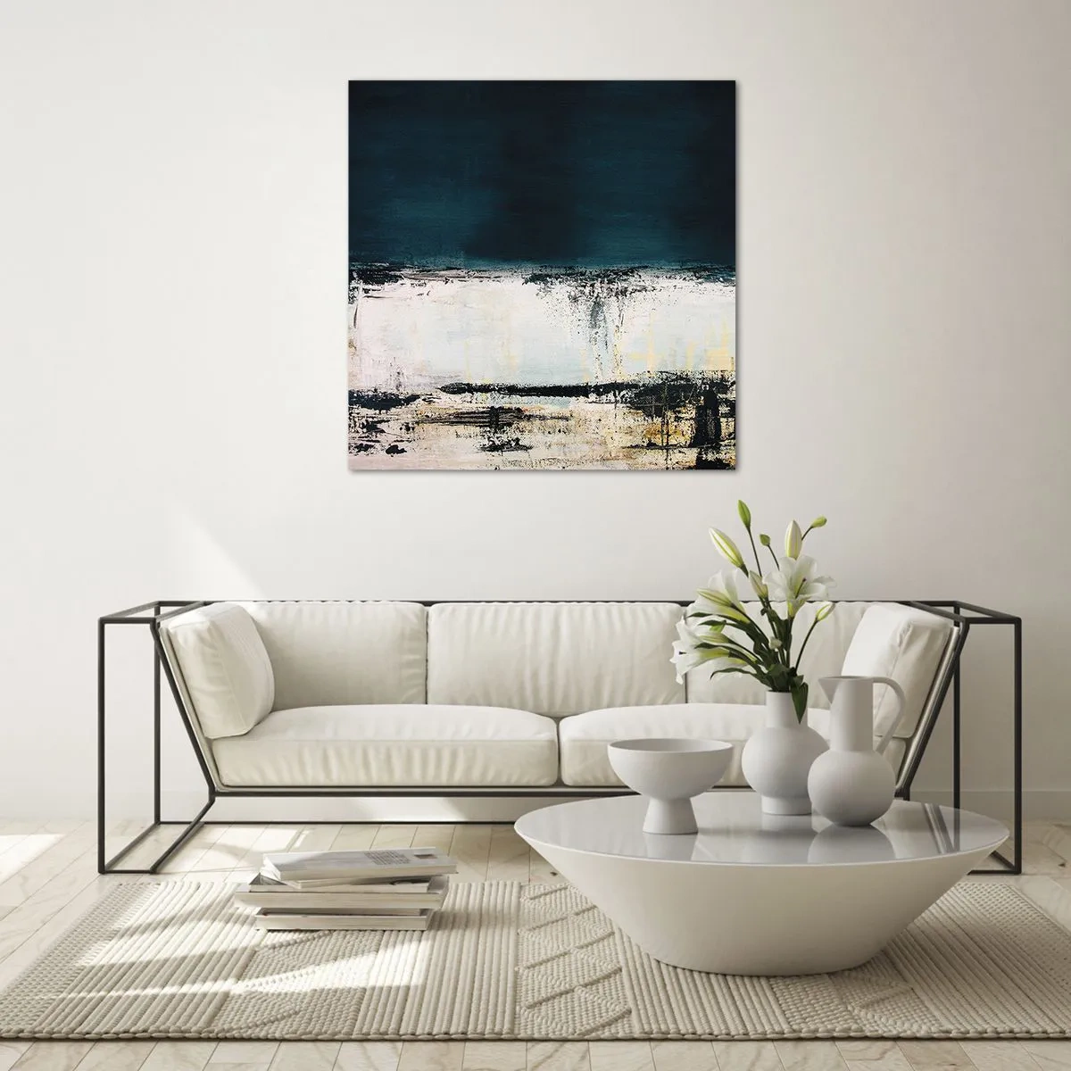 Üveg kép - Vízszintes kompozíció - 50x50 cm