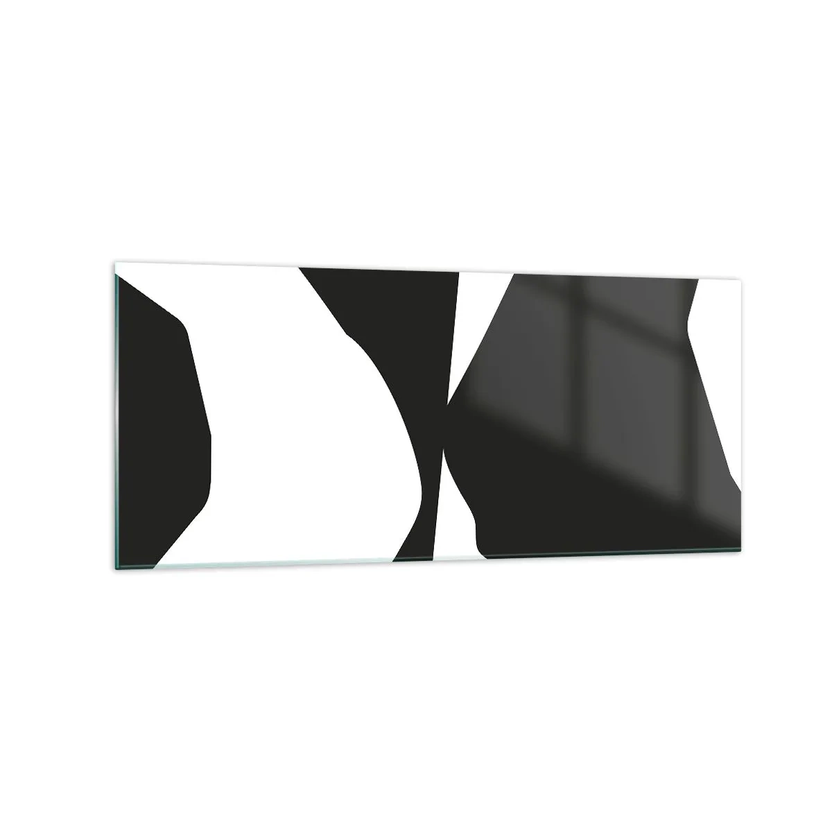 Üveg kép - Pozitív-negatív - 120x50 cm