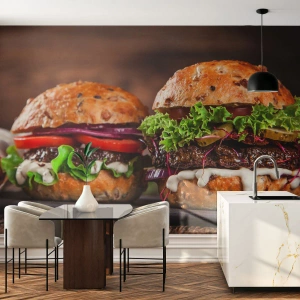 Fotótapéta Premium Canvas - American dream - Gasztronómia, Hamburger, Konyhai - 150x105 cm