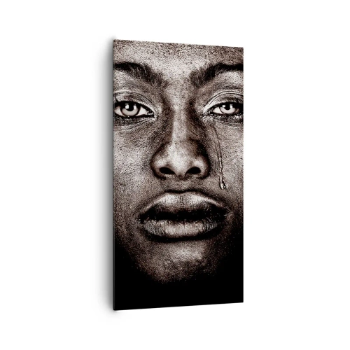 Vászonkép - Egy könnycsepp - 65x120 cm