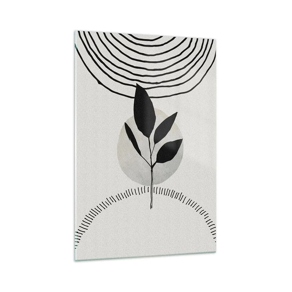 Üveg kép - Kompozíció: a természet rituáléi - 70x100 cm