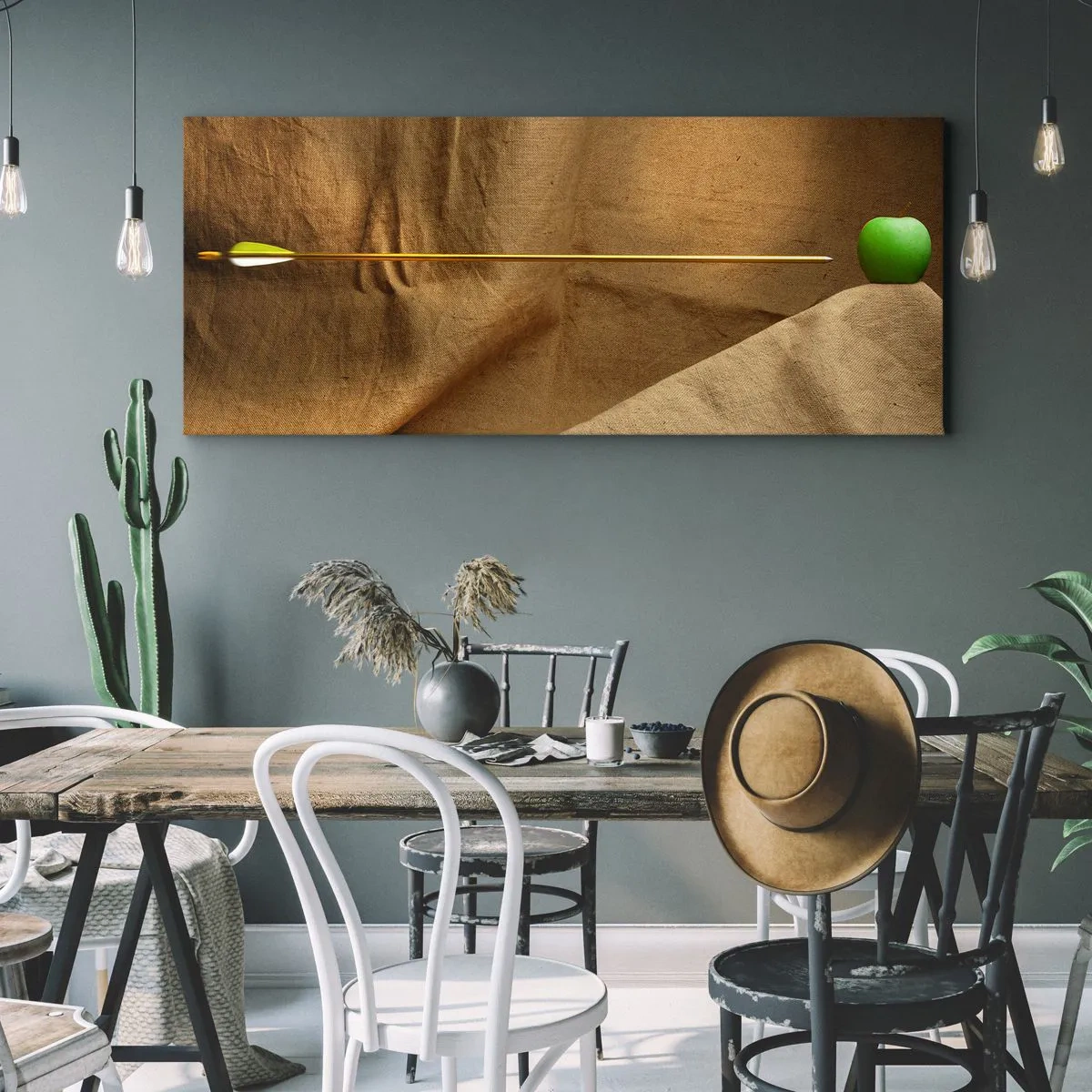 Vászonkép - Idézd elő William Tell szellemét - 90x30 cm