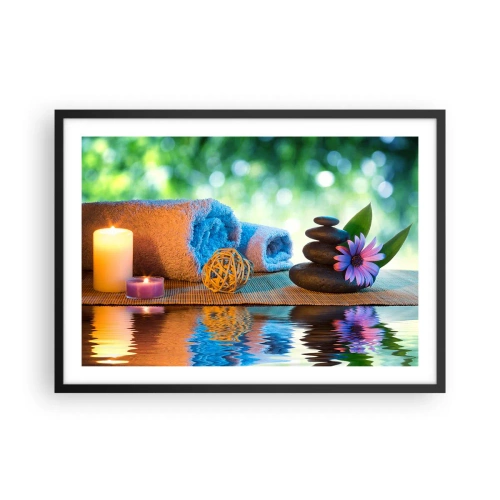 Poszter fehér keretben - Idő a testnek - 70x50 cm