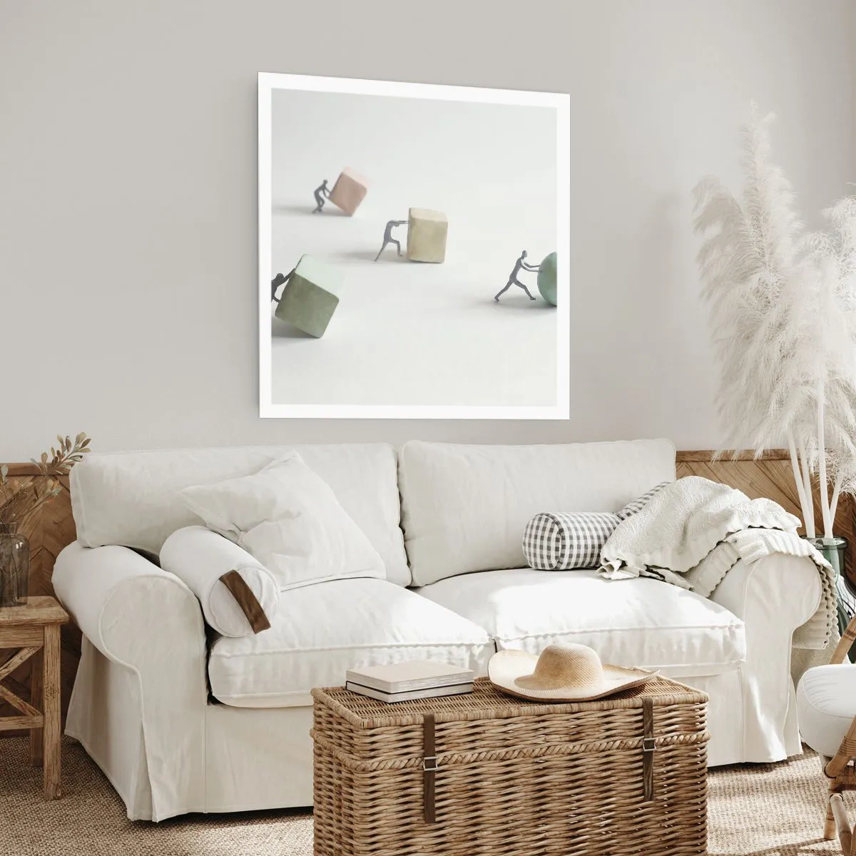 Poszter - Maga az élet - 60x60 cm