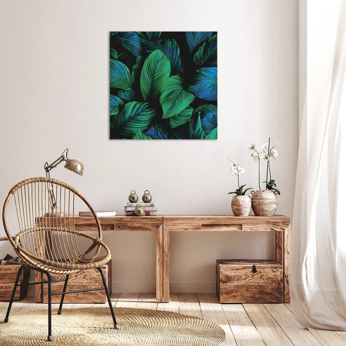 Vászonkép - A zöld tömegben - 50x50 cm