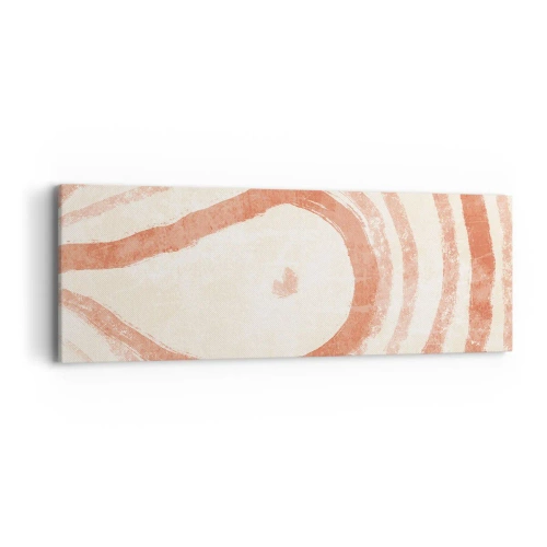 Vászonkép - Korallkörök - kompozíció - 90x30 cm