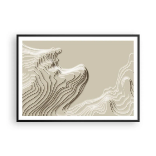 Poszter fehér keretben - Művészeti topográfia - 100x70 cm