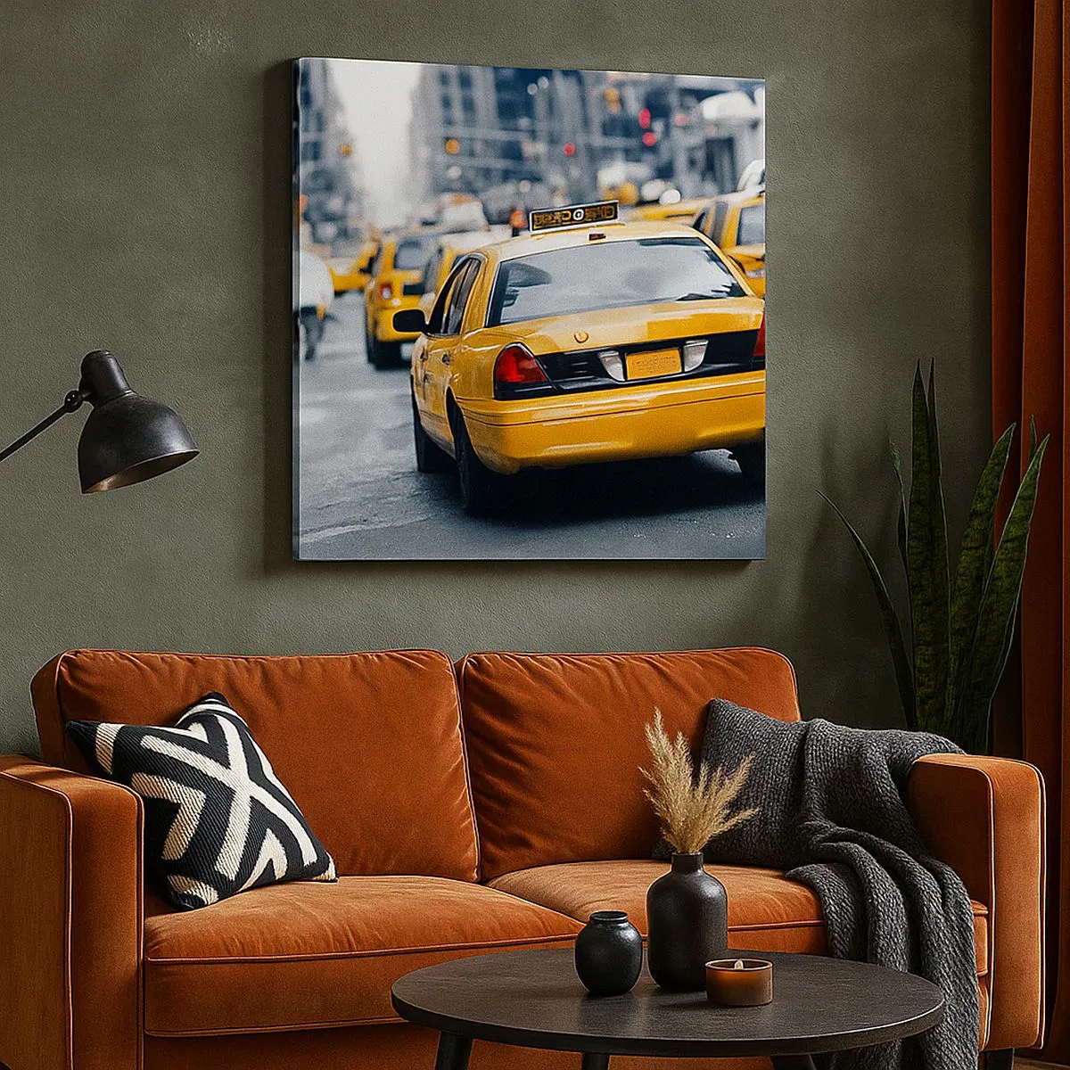 Vászonkép - Csak ebben a városban - 30x30 cm