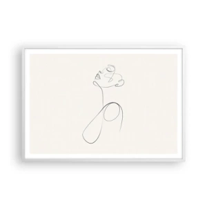 Poszter fekete keretben - Álmokban hurkolt - 100x70 cm