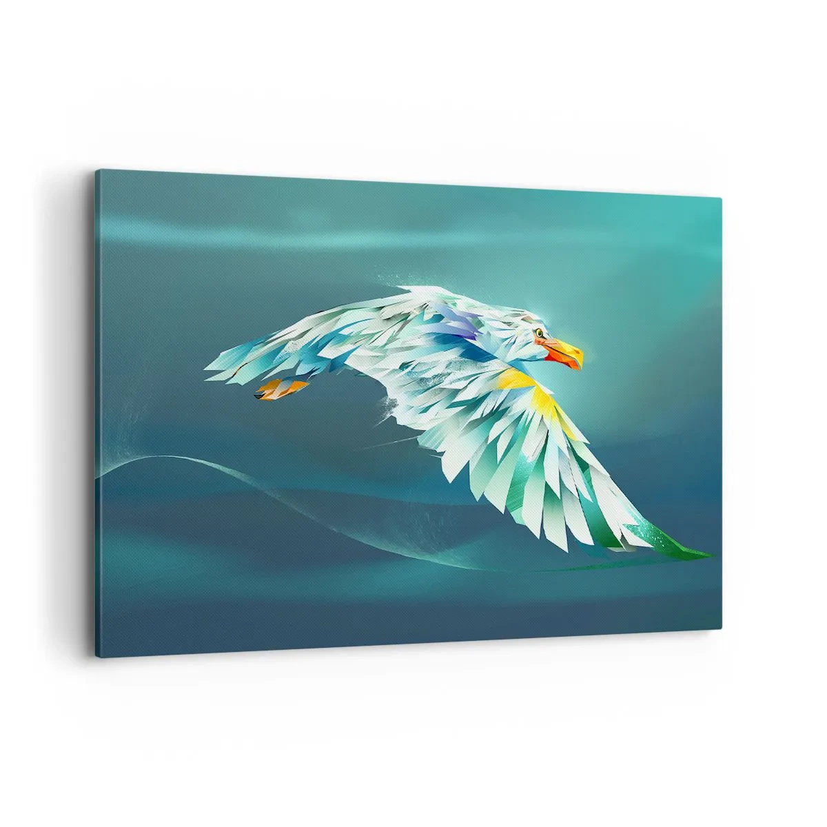 Vászonkép - A repülésed ereje mint a sasé - 100x70 cm