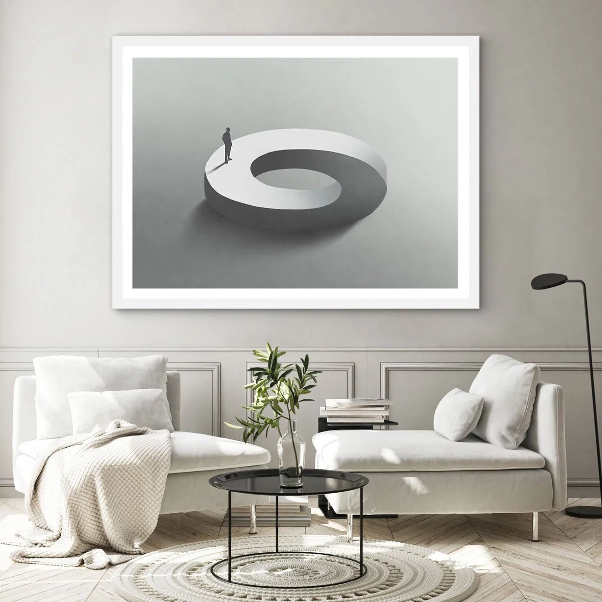 Poszter fekete keretben - És bölcsnek lenni - 70x50 cm