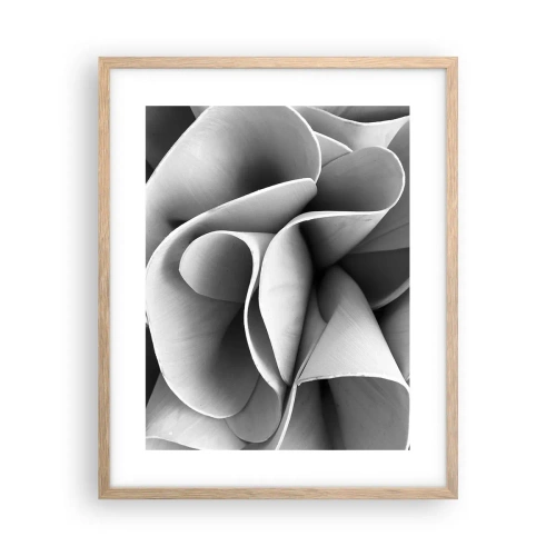 Poszter világos tölgy keretben - Az űrben történik - 40x50 cm