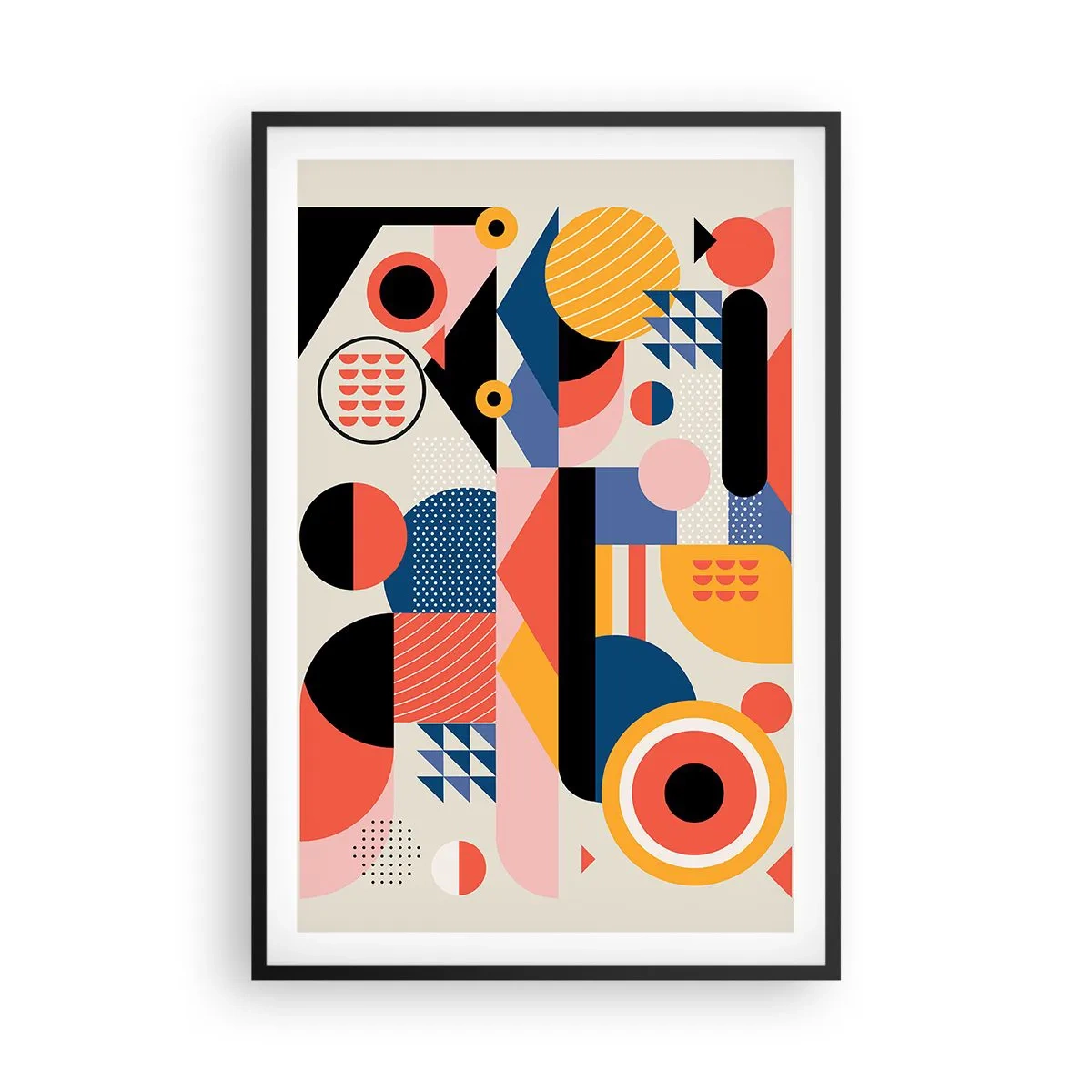 Poszter fehér keretben - Összetétel: játszadozzunk - 61x91 cm
