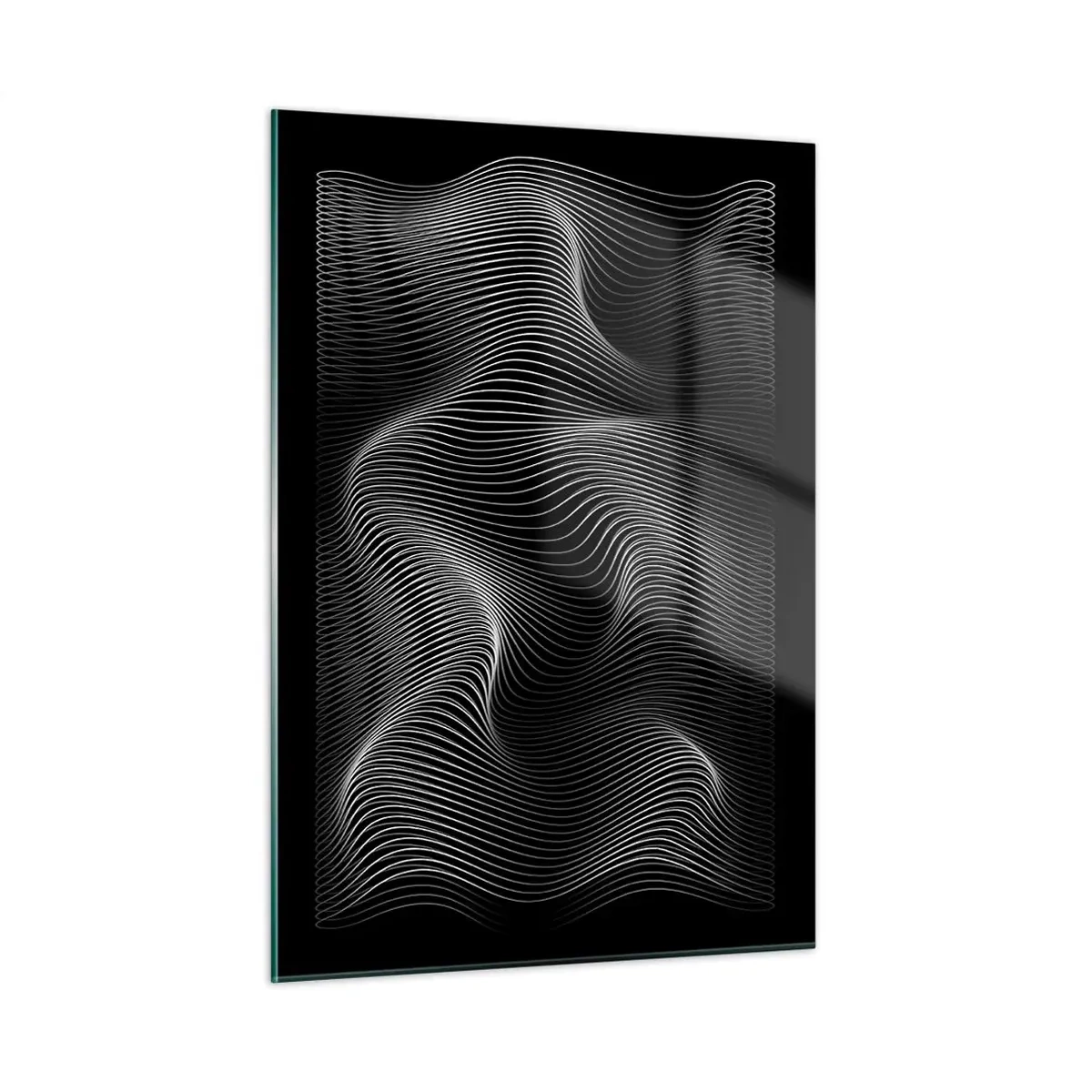 Üveg kép - A fény tánca a térben - 50x70 cm