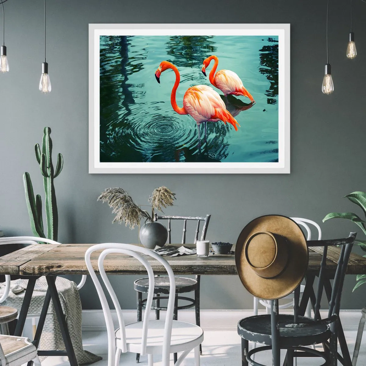 Poszter fekete keretben - Most divatban vagyunk - 40x30 cm