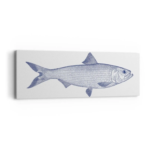 Vászonkép - Üdvözlet az északi tengerektől - 90x30 cm