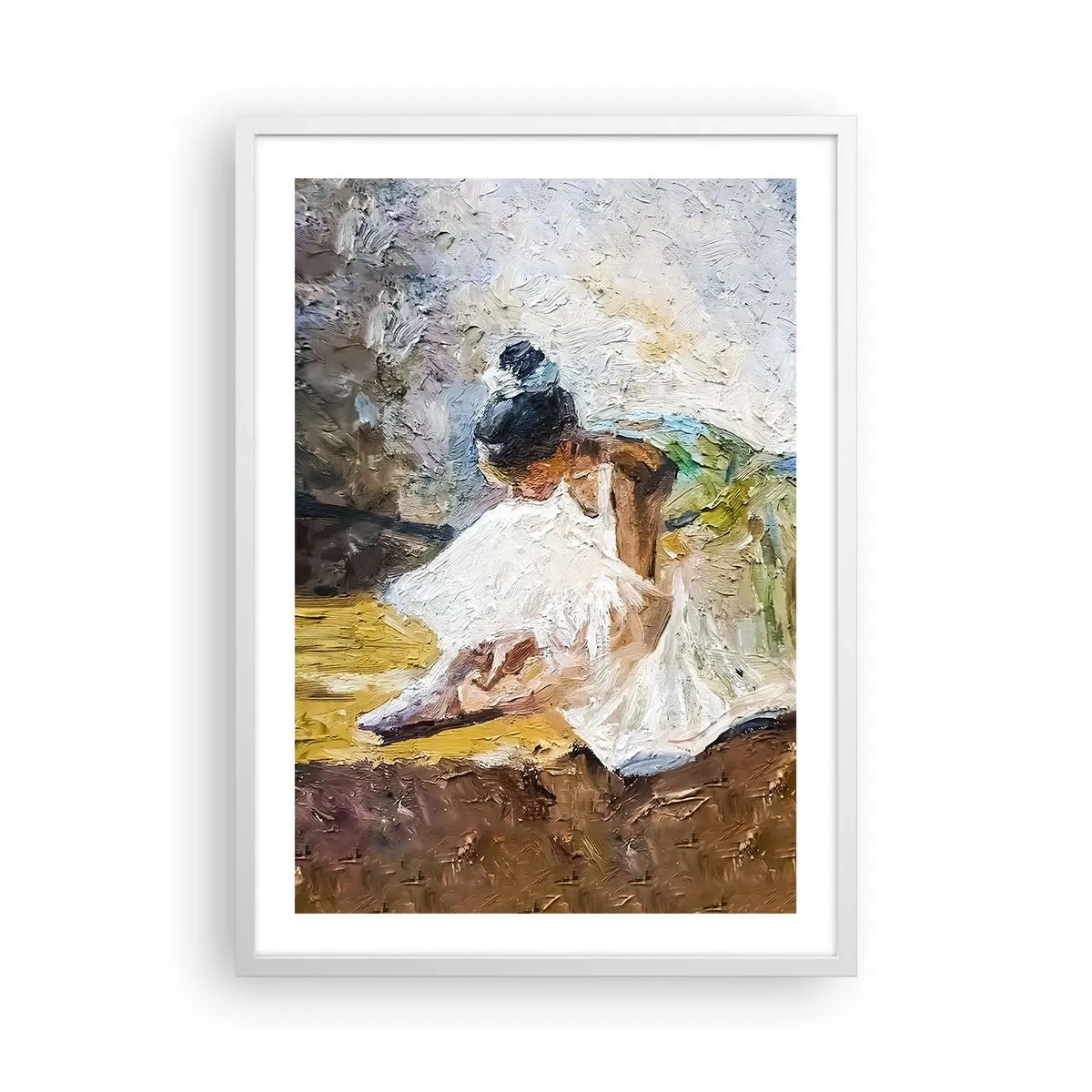 Poszter fekete keretben - Degas festményéből - 50x70 cm