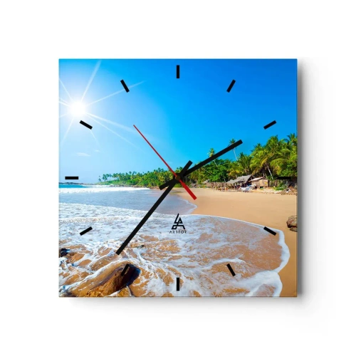 Falióra, Óra - Egy egzotikus hely a számodra - 30x30 cm