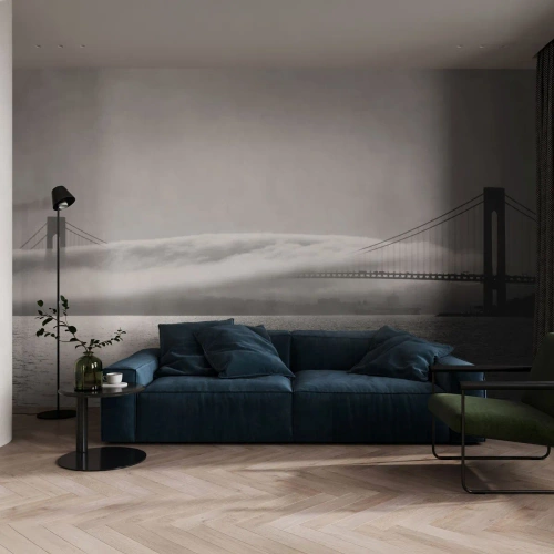 Fotótapéta Standard Eco - Áthajózni az Arany Kapun - Tájkép, Híd, San Francisco - 300x210 cm